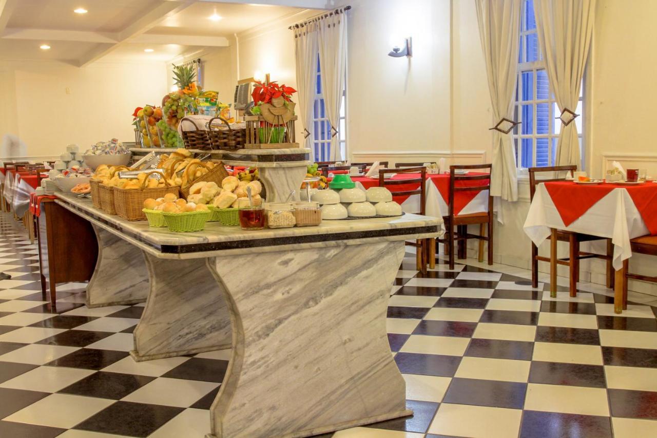 Atlantico Hotel Сантос Экстерьер фото