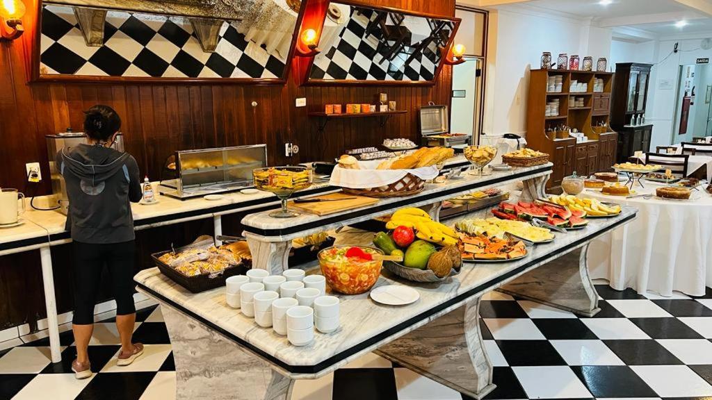 Atlantico Hotel Сантос Экстерьер фото