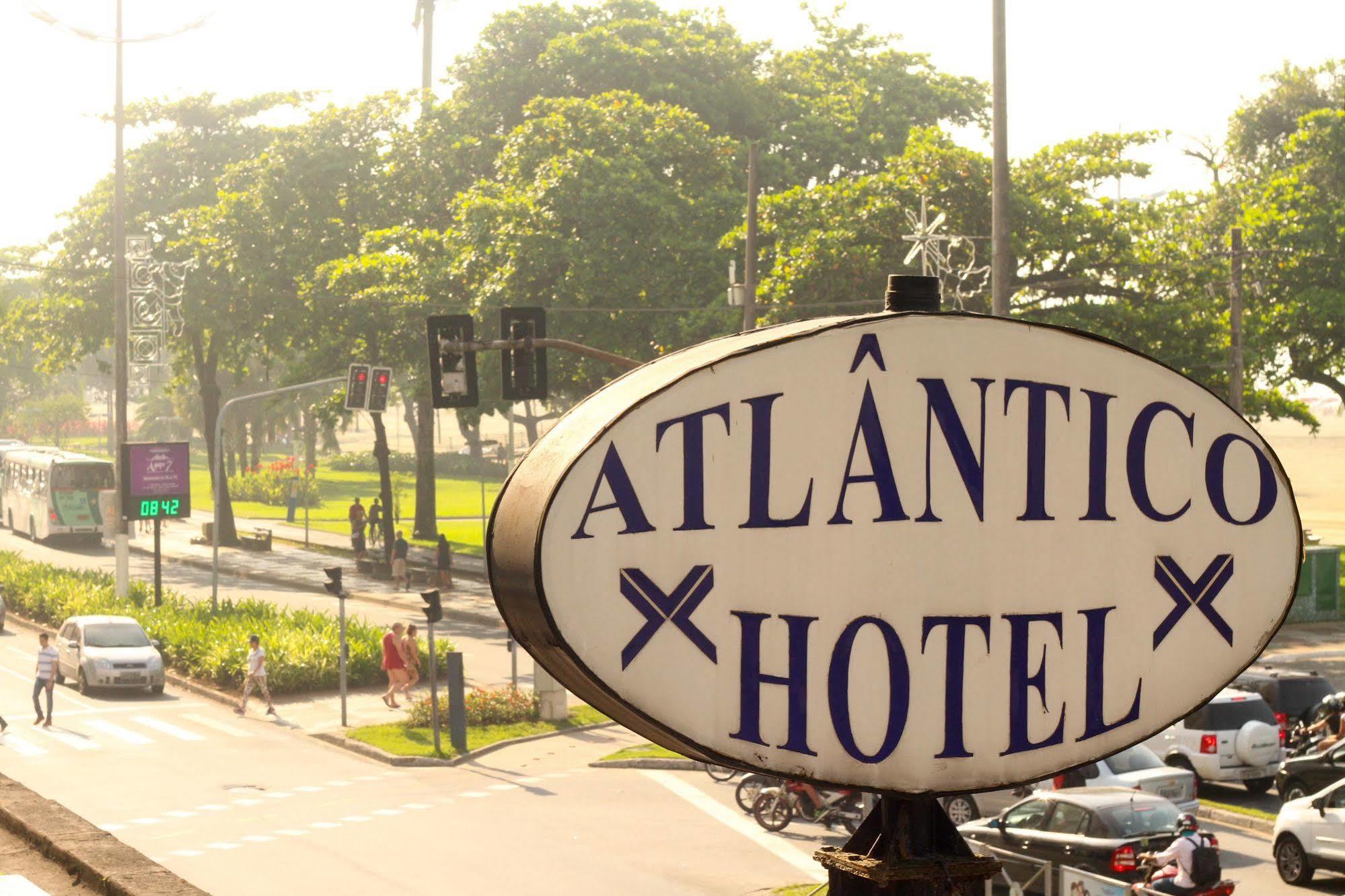 Atlantico Hotel Сантос Экстерьер фото