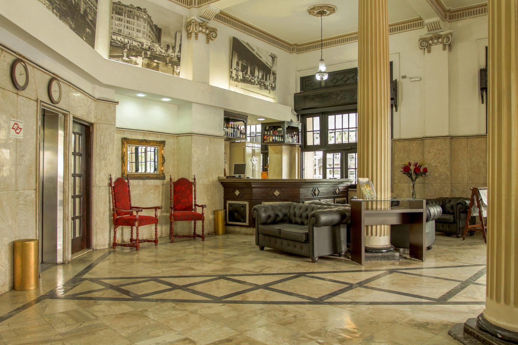 Atlantico Hotel Сантос Экстерьер фото